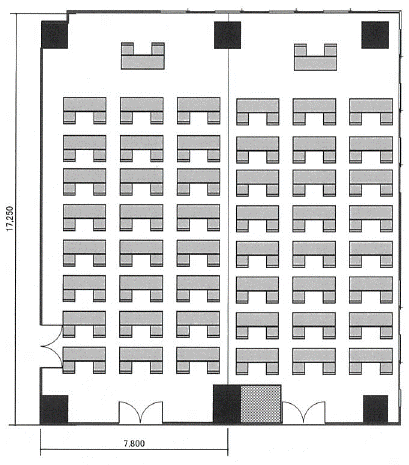 301会議室AB（スクール形式例）