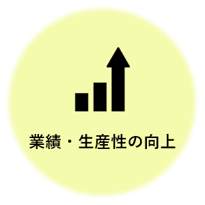業績・生産性の向上